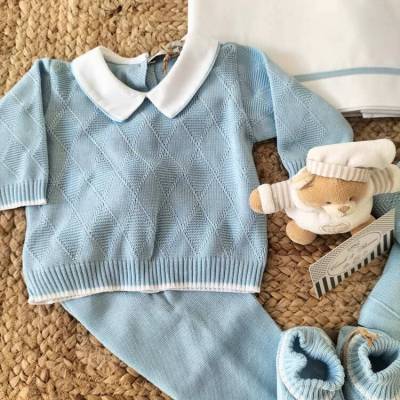 Conjunto de algodão para bebé recém-nascido Barcellino