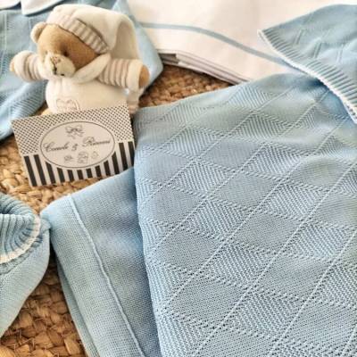 Ensemble en coton pour nouveau-né Barcellino