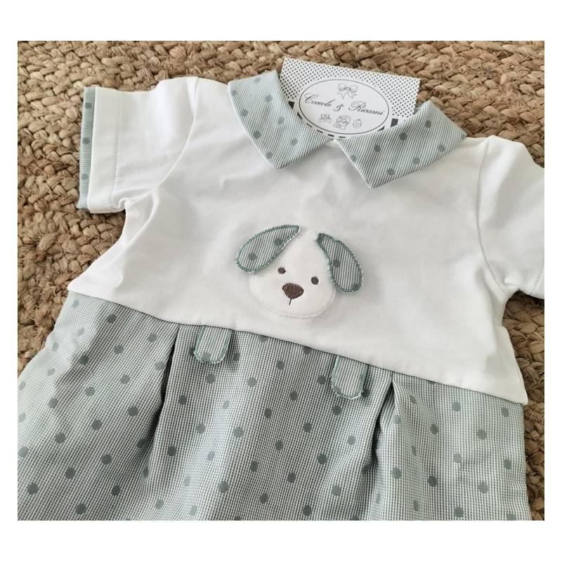 Pagliaccietto neonato 3 mesi bianco e...