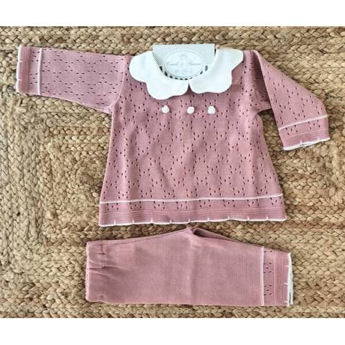 Baby chenille sleepsuit 0/1 month 2