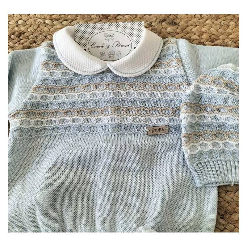 Robe pour nouveau-né en fil de coton...