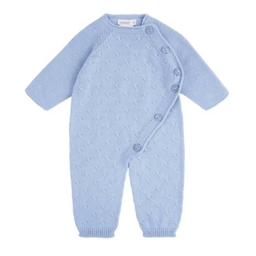 Tutina in filo di cotone azzurra Condor