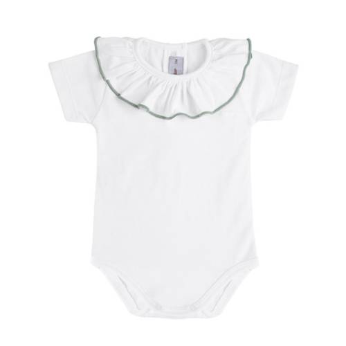 Body condor bianco e verde