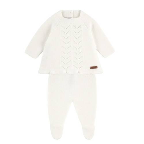 Coprifasce neonato unisex panna