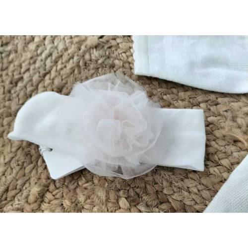 Elegant cotton newborn cover 3 months Minù 2