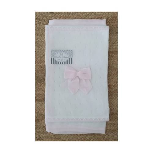 Copertina scialle neonata e lenzuolino