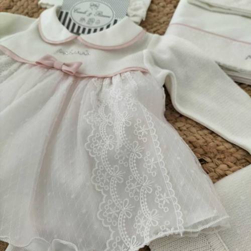 Coordinato nascita neonata in cotone Minu'
