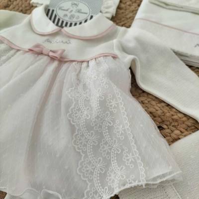 Conjunto de algodón para recién nacido Minu'
