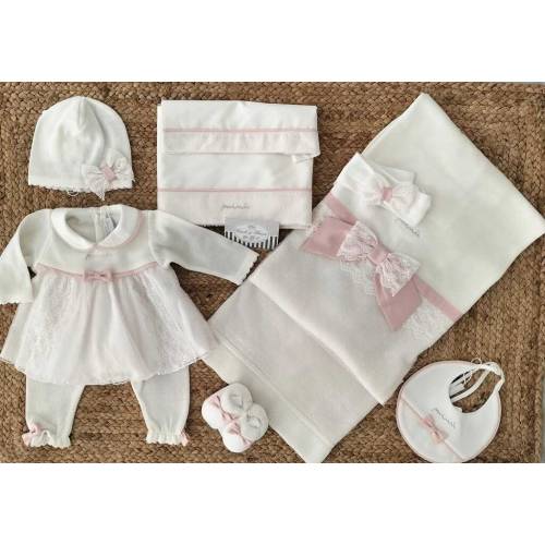Coordinato nascita neonata in cotone Minu' 2