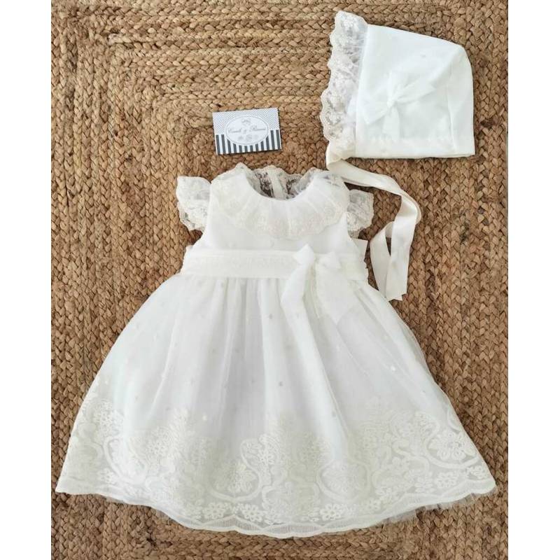 Vestitino cerimonia Battesimo bambina...