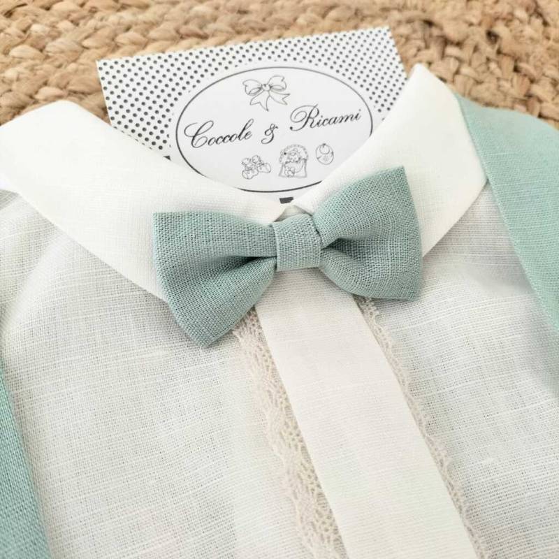 Ensemble élégant pour bébé cérémonie...