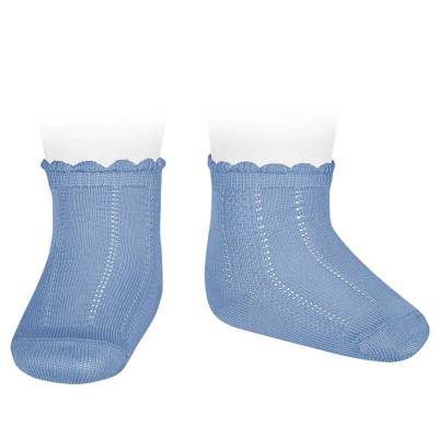 Calzino neonato azzurro Condor