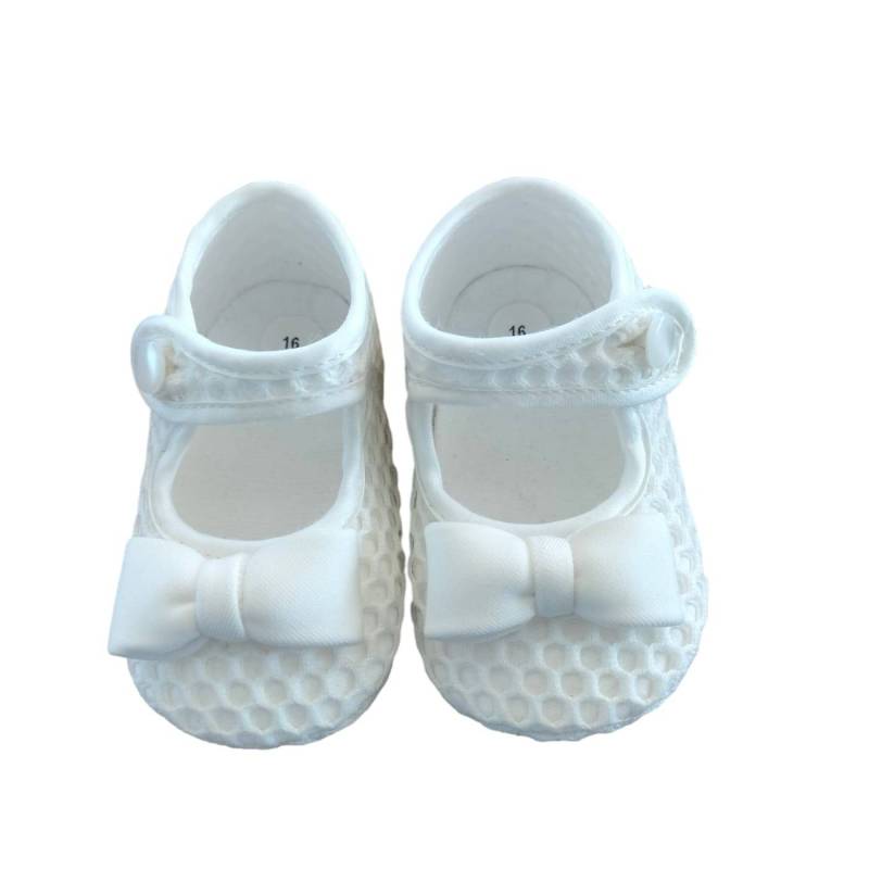 Zapatos de bautizo bebé niña - 