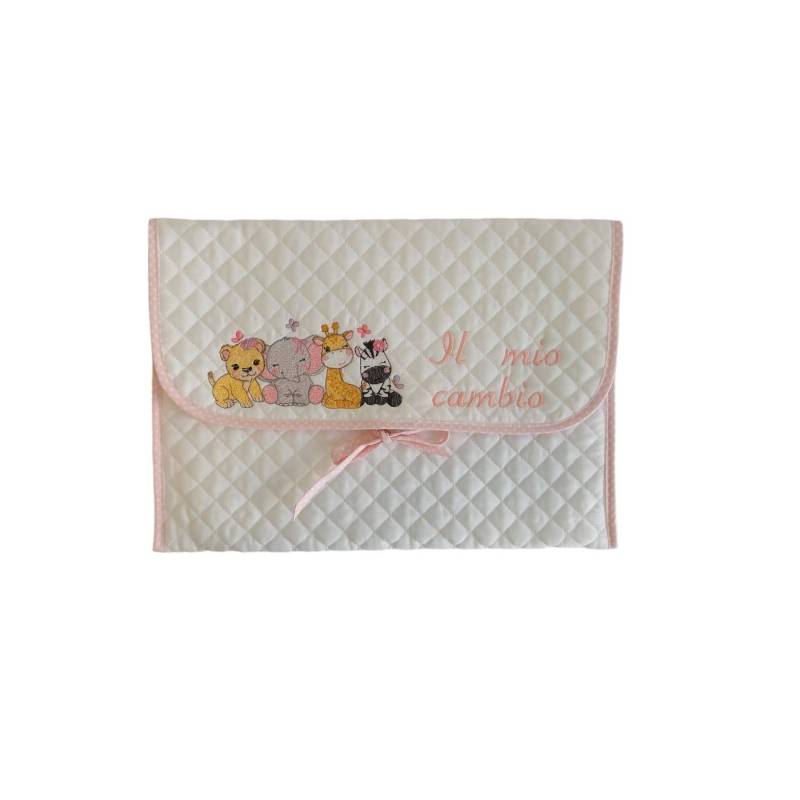 Cambio baby busta cambio ed accappatoio neonata - 