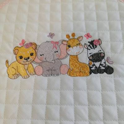 Baby changing bag and newborn bathrobe - 