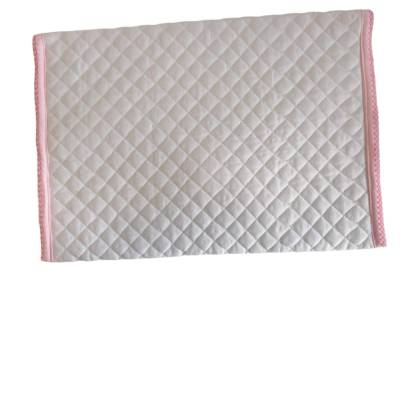 Changing bag with baby bib and coverlet - 