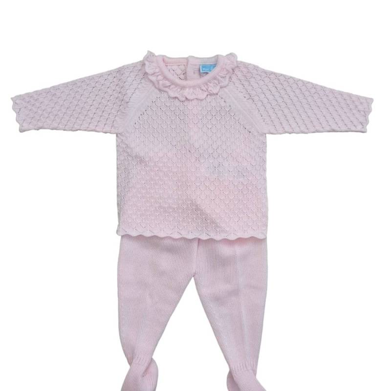 Cotton thread cover newborn pink 1 month - 