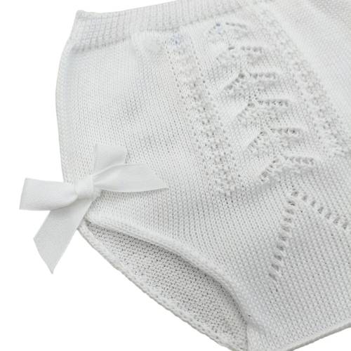 Newborn baby white cotton thread cover 3 and 6 months -  2