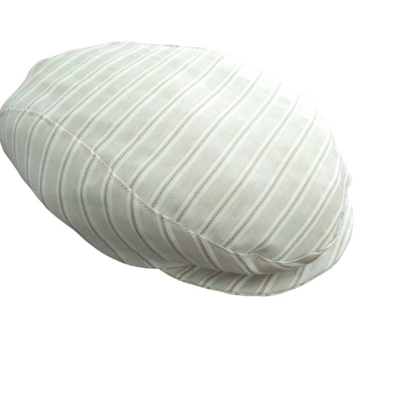 Bonnet crème et gris tourterelle pour bébé de 9 mois - 