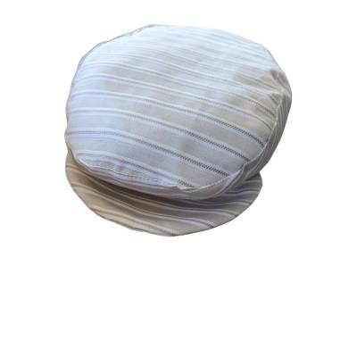 Cream and dove grey 9-month-old baby hat - 