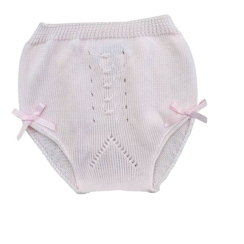 Pink cotton thread newborn baby cover - 