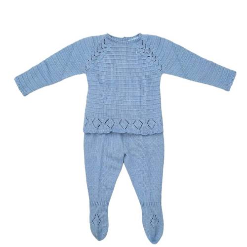 Capa para recém-nascido em fio de algodão 3 meses -  2