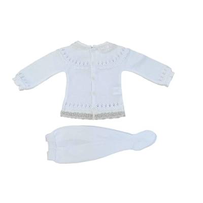 White cotton thread cover - 