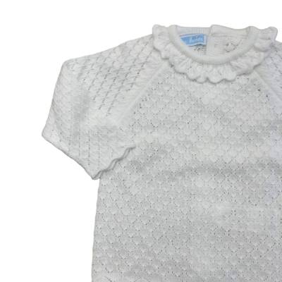 White cotton thread cover - 