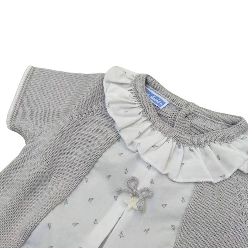 Ensemble bébé fille avec coulottes - 