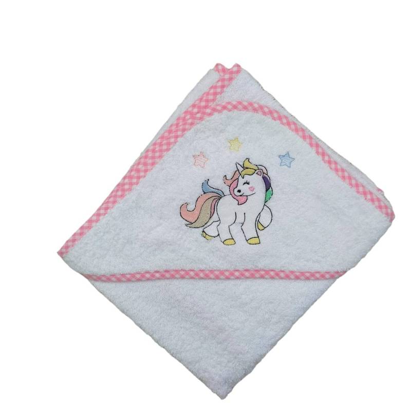 Newborn baby unicorn bathrobe - 