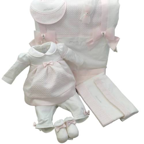 Vestido de bebé recién nacido Minù en algodón - 