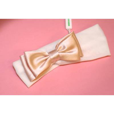 Vestitino cerimonia Battesimo con fascetta per bambina Minù 18 mesi - 