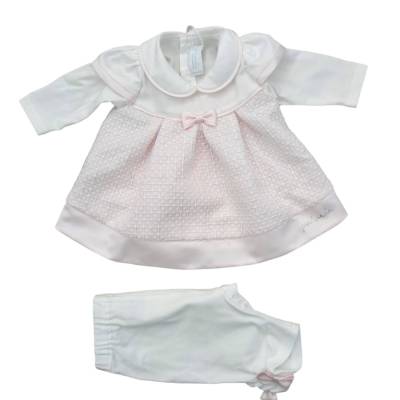 Vestido de bebé recém-nascido Minù em algodão - 
