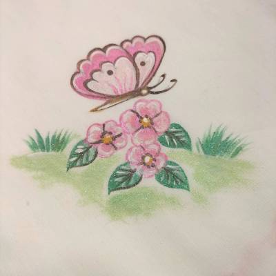 Baby-Musselin Quadrat - 