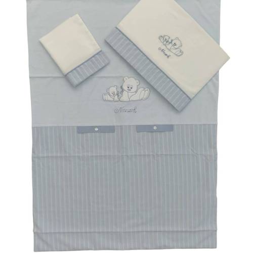 Manta de bebé Ninnaoh en algodón - 