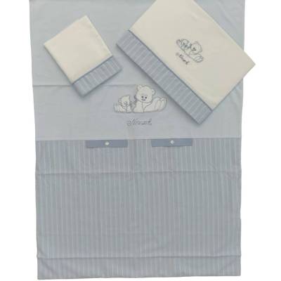 Copertina be lenzuolino neonato Ninnaoh in cotone - 