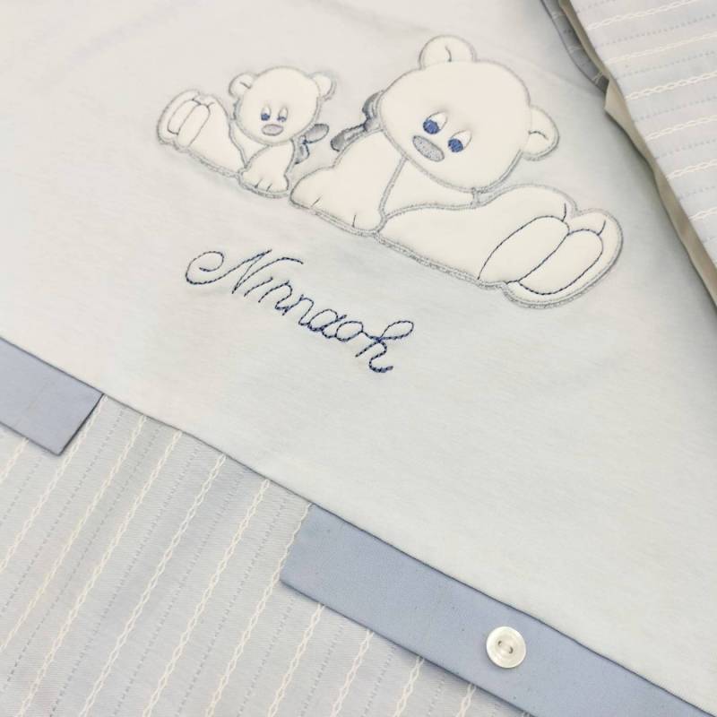 Baby blanket Ninnaoh in cotton - 