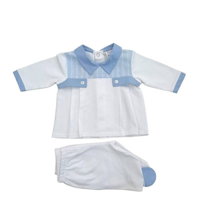 Newborn baby outfit Ninnaoh in cotton 1 month - 