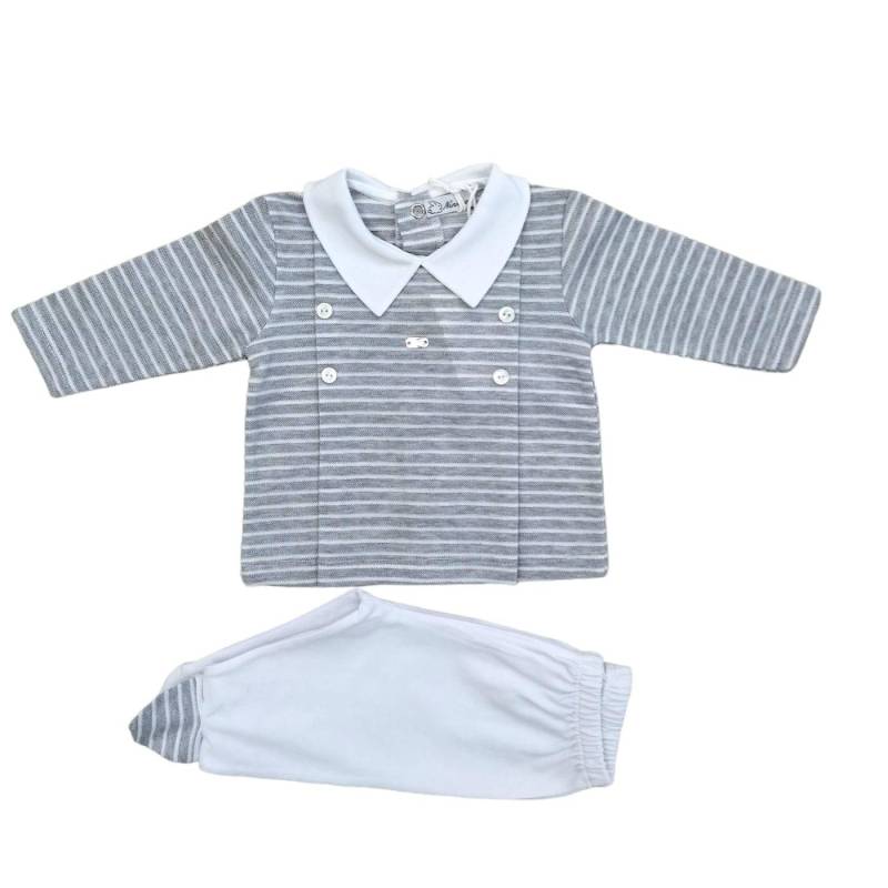 Roupa de bebé recém-nascido Ninnaoh em algodão - 