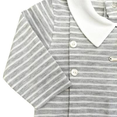 Neugeborenes Baby-Outfit Ninnaoh aus Baumwolle - 