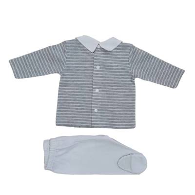 Roupa de bebé recém-nascido Ninnaoh em algodão - 