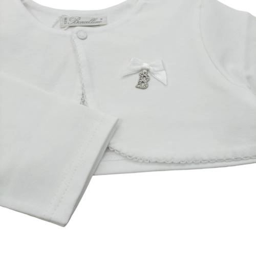 Casaco bolero de algodão Barcellino - 