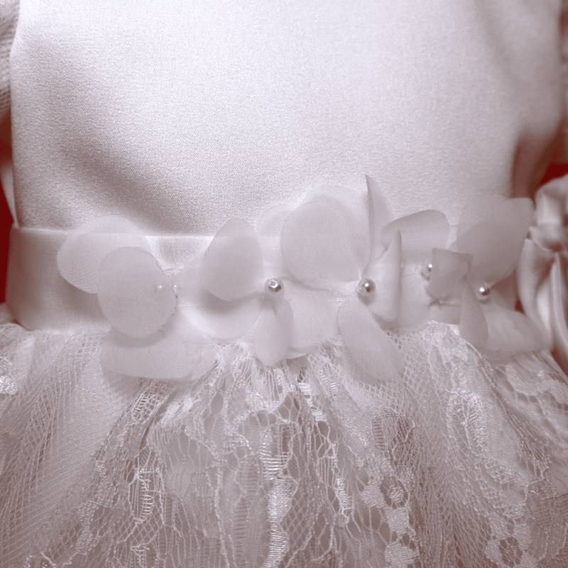 Vestido de ceremonia bautizo con banda talla 18 meses Petit - 