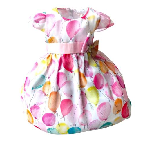 Vestido elegante bebé menina 3 meses - 