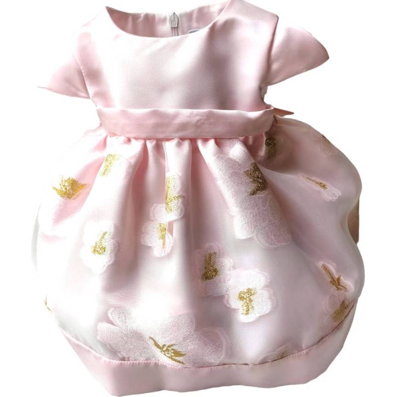 Vestido de bebé menina 3 meses Barcellino - 