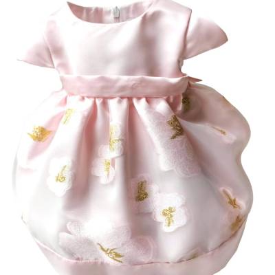 Vestido de bebé menina 3 meses Barcellino - 