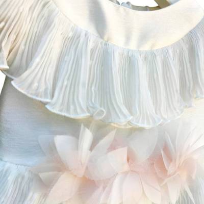 Vestido de cerimónia de batizado 3 meses - 
