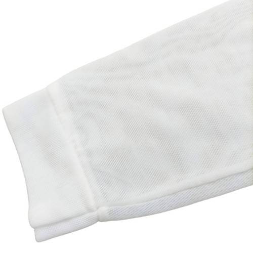 Cerimónia de batismo com xaile de tule branco leite -  2