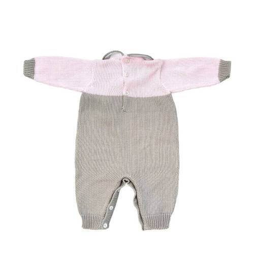 Säuglingsschlafanzug aus Baumwolle 1 Monat -  2