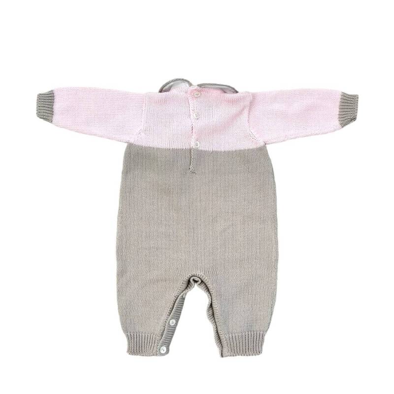 Grenouillère en coton pour bébé 1 mois - 